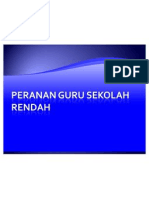 m9 - Kuliah - Peranan Guru Sekolah Rendah