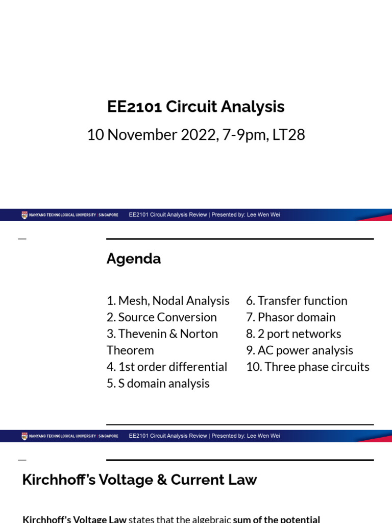 ee2101-circuit-analysis-summary-by-garage-eee-download-free-pdf