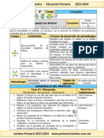 699380713 6to Grado Enero 03 Que Lenguaje Tan Diverso 2023 2024