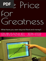 The Price For Greatness - Emmanuel Jephter