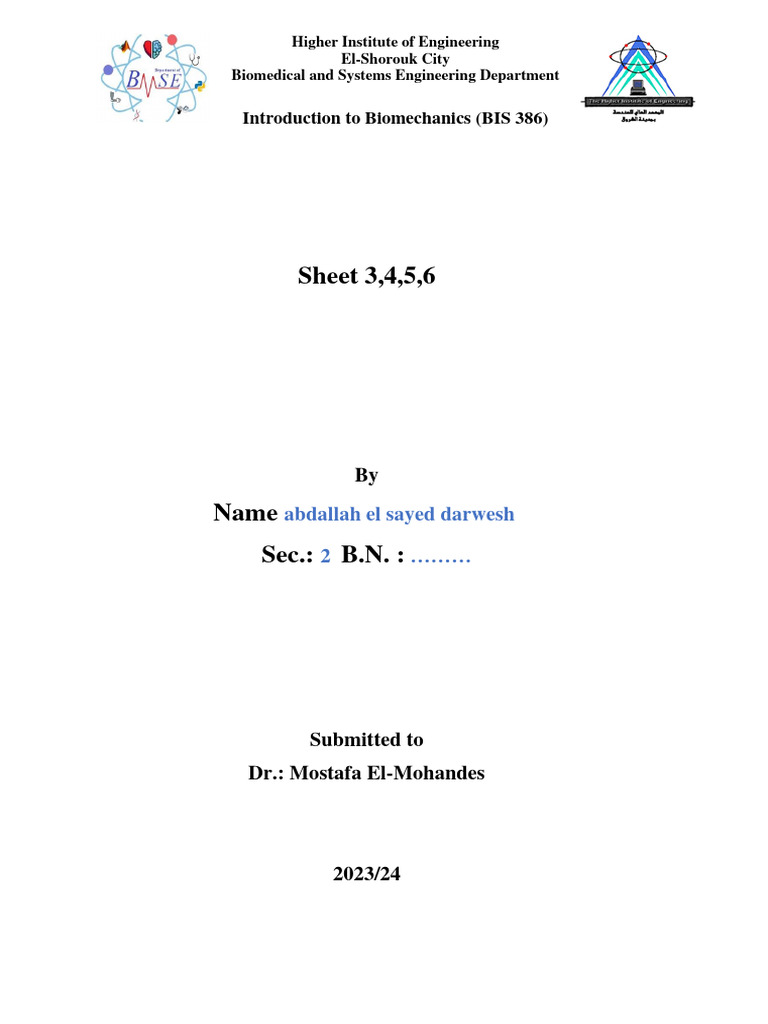 Abdallah Darwesh - (3.4.5..6) | PDF | Viscoelasticity | Flexibility ...