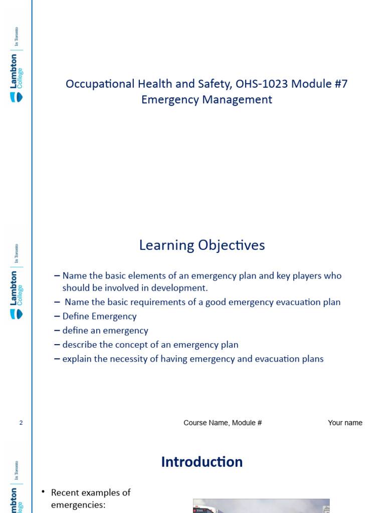 7 Emergency Management Pdf Emergency Management Emergency