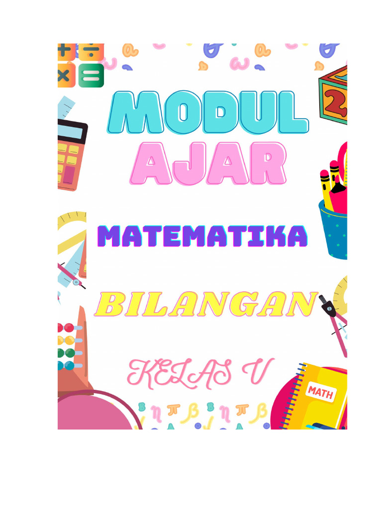 Modul Ajar Matematika Kelas V: Bilangan Cacah | PDF