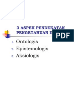 Sbd - 3 Aspek + Logika+Obyektif