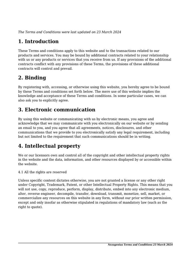 Terms and Conditions | PDF | Legal Liability | Indemnity
