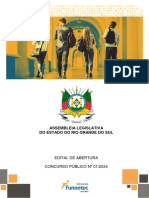 Técnico Legislativo RS 2024 Fundatec