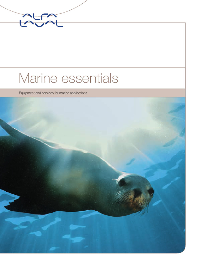 Marine Essentials - MDD00001EN - LOWRES | PDF | Pump | Heat Exchanger