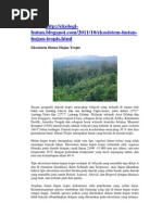 Download Ekosistem Hutan Hujan Tropis by Lucia Andriana SN72999105 doc pdf