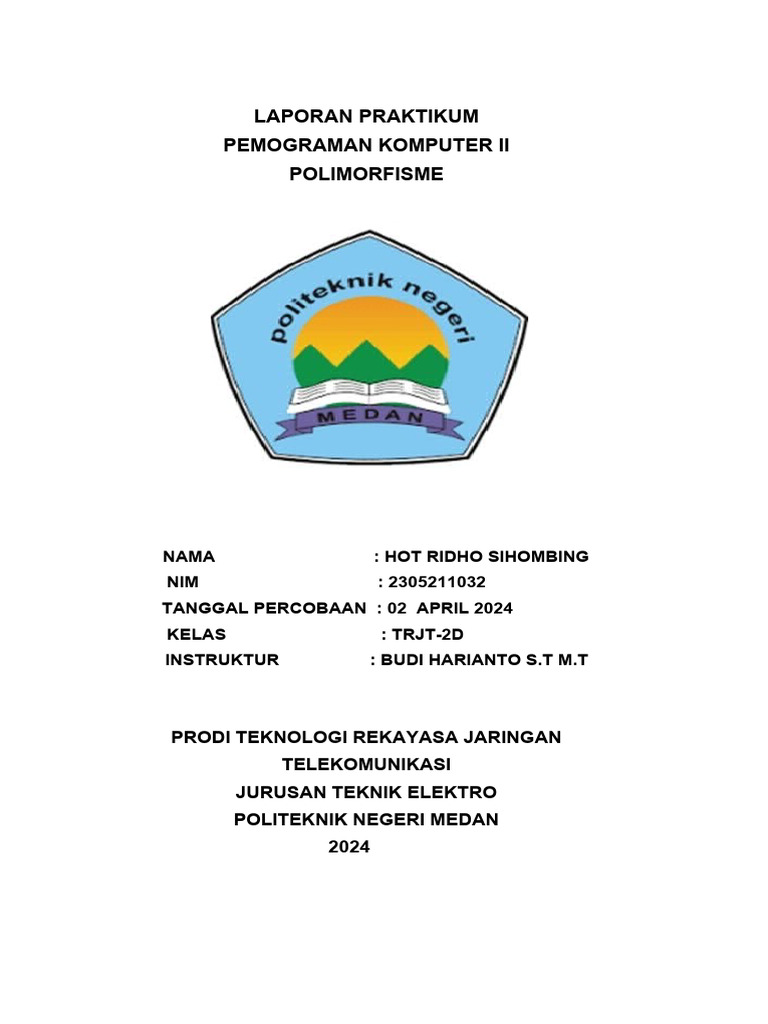 Praktikum Polimorfisme dalam Java | PDF