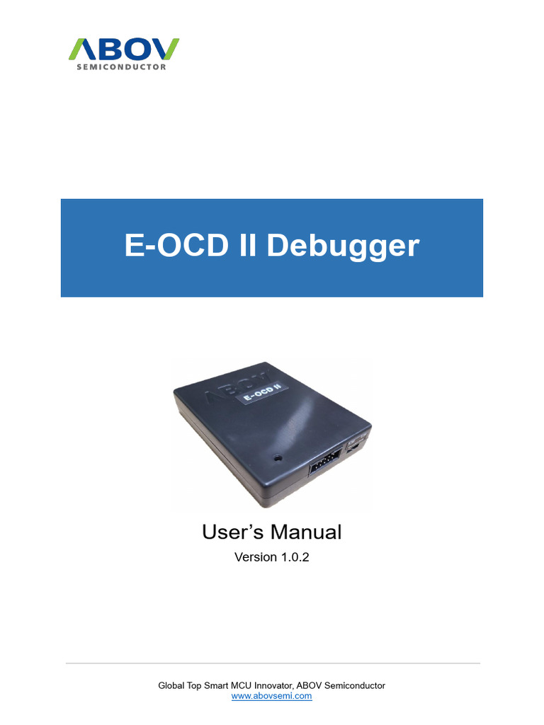 Um e ocd ii debugger manual v1 0 2 pdf windows 10 installation