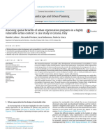 Assessing Spatial Benefits of Urban Regeneration Programs