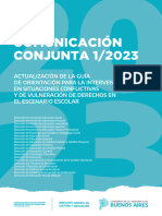 Guia de Orientacion Para La Intervencion en Situaciones de Conflicto 2023