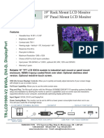 Anexo 1 - Datasheet Monitor