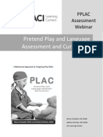 Pretend Play and Language Assessment and Curriculum
