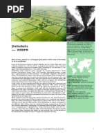 Filled Form QT Shelter Belts