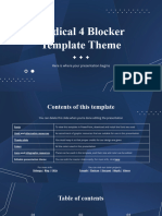 Medical 4 Blocker Template Theme 