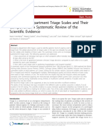 ED triage scales and their components, a systematic reviw of scientific evidence