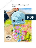 Colores de Primavera Pulpo Amigurumi Patron Gratis PDF