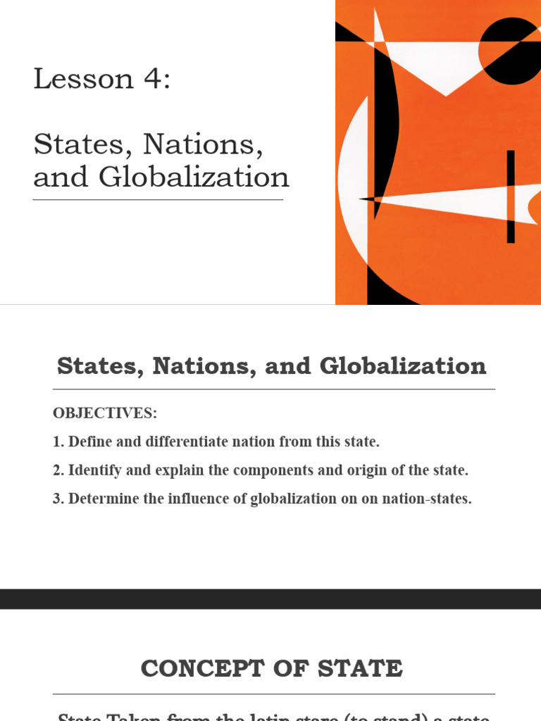 States, Nations, and Globalization Explained | PDF | Territorial Waters ...