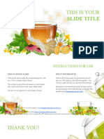 Herbal Tea Drinks Template