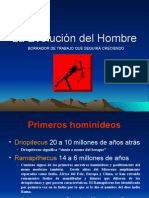 La Evolución Del Hombre