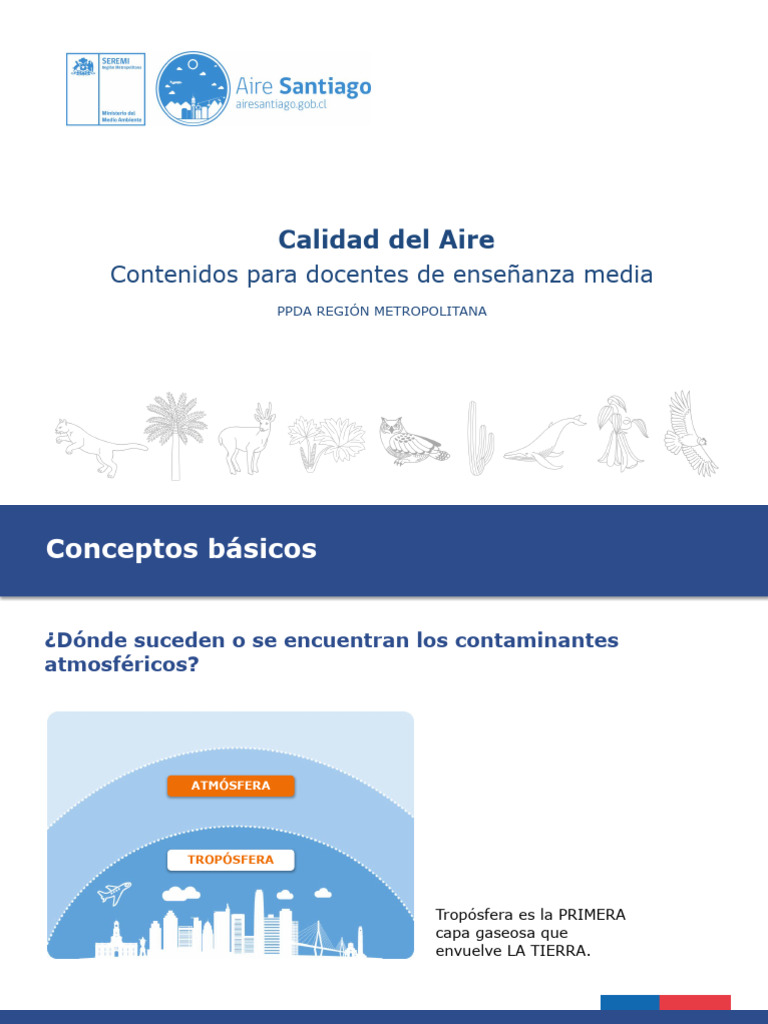 Calidad del Aire y Contaminación en Santiago | PDF | La contaminación ...