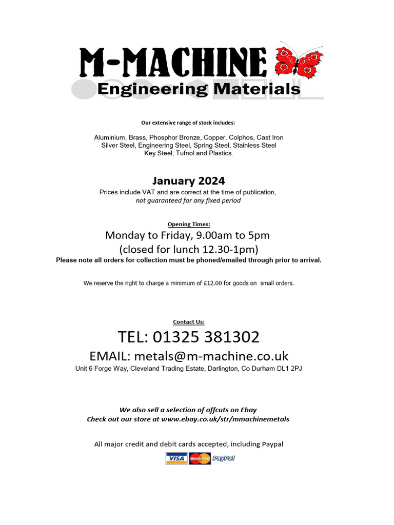 Metals Catalogue Pdf Payments Bronze