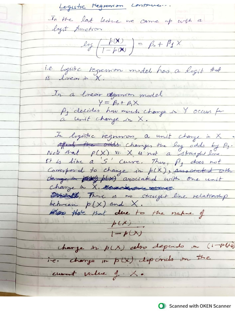 Lecture6 LogisticRegression | PDF