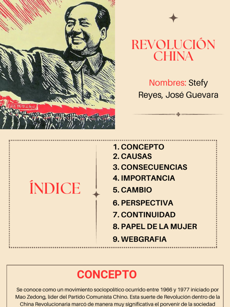 Causas y Consecuencias de la Revolución China | PDF | Mao Zedong | China