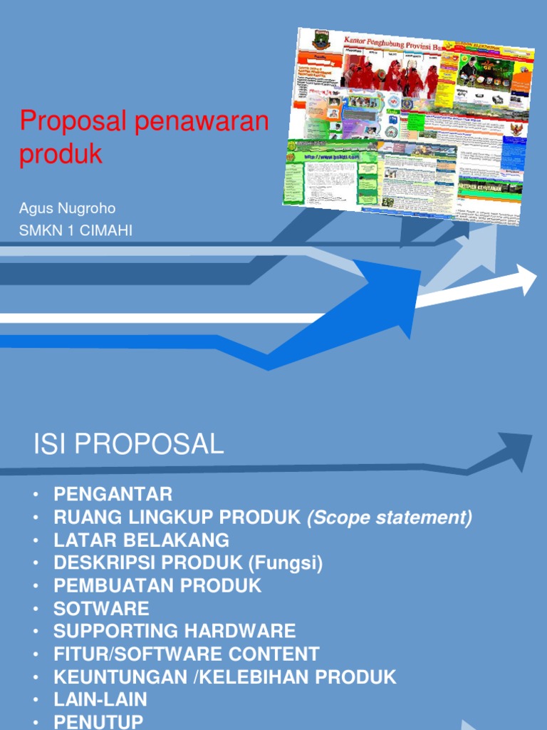Proposal Penawaran Produk