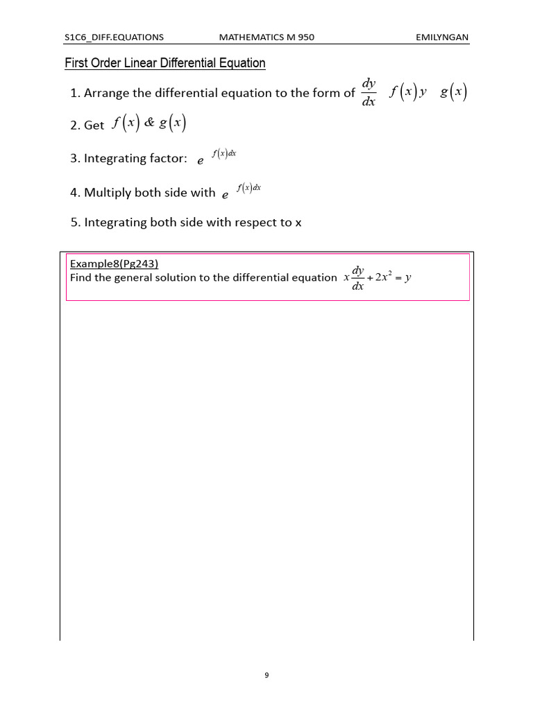 S1c6_Nota.2 | PDF | Equations | Mathematical Objects