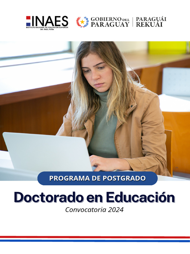 Doctorado En Educacion Pdf Doctorado Plan De Estudios