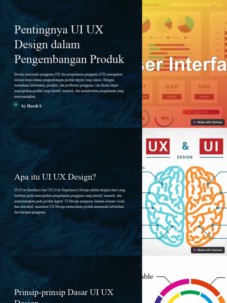 Pentingnya UI UX Design Dalam Pengembangan Produk | PDF | Seni
