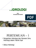 Hidrologi 2017-18Ganjil-1