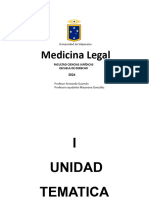 Medicina Legal Unidad I