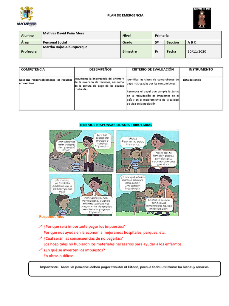 Tenemos Responsabilidades Tributarias Pdf Impuestos Economias