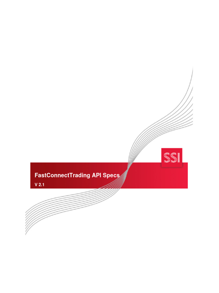 FastConnect Trading API Specifications | PDF | String (Computer Science ...