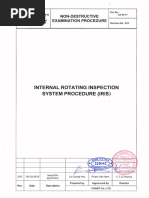 IRIS Inspection Procedure for Tubes | PDF | Nondestructive Testing ...