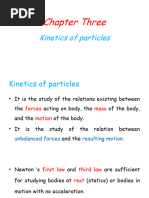 Chapter 3 Kinetics of Particles (Autosaved)