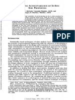 Degroot Baecher 1993 Estimating Autocovariance of in Situ Soil Properties