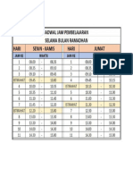 Jadwal Pembelajaran ramadhan