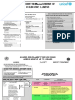 8585609 IMCI Chart Booklet 2008 Edition Integrated Management of Childhood Illness World Health Organization WHO United Nations International Childrens Eme