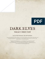 Old World Dark Elves Errata