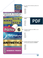 ARITMÉTICA 06 CN 2022-II