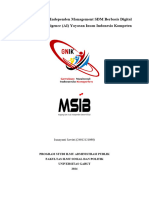 Tes Evaluasi Studi Independen Management SDM Berbasis Digital dan Artificial Intelligence