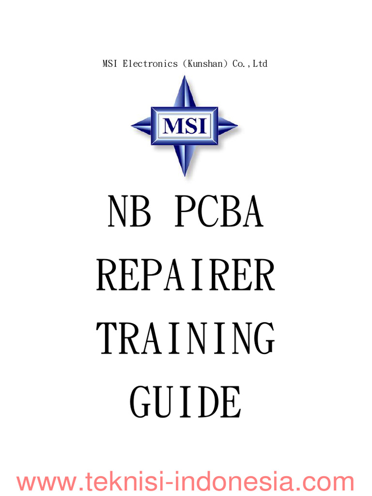 Nb Pcba Repair Trainingg Guide Download Free Pdf Electronic