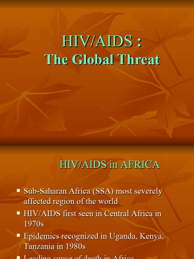 HIV-AIDS in Africa | PDF | Hiv/Aids | Hiv/Aids In Africa