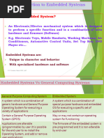 Embedded Systems (Reference Material)