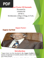 PPT-SB - IMPACT FACTOR