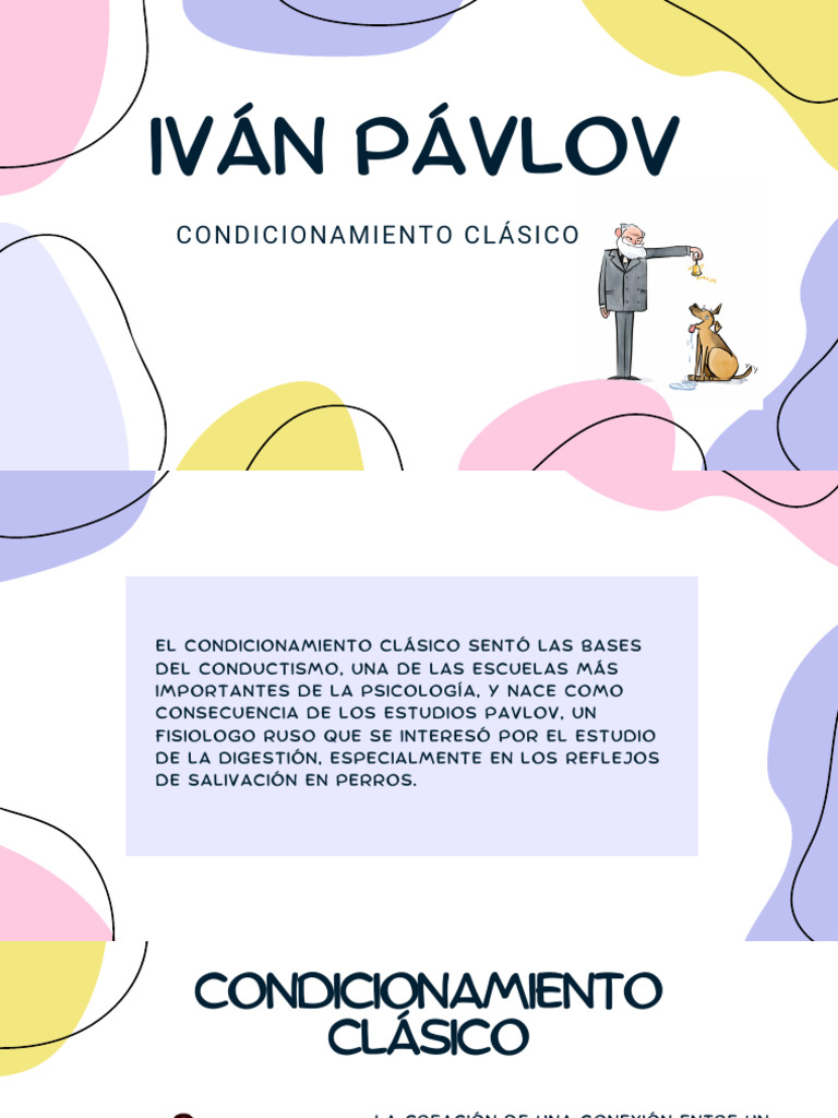 Condicionamiento Clásico de Pavlov | PDF | Ciencias del comportamiento ...